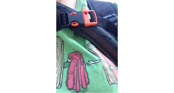 How to carry a bike tire Synapse-style